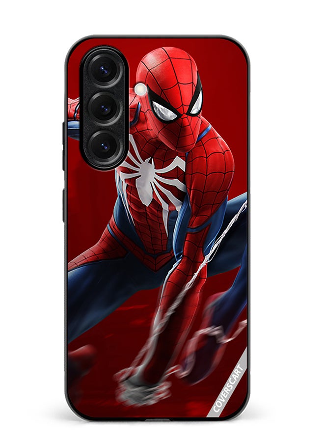 VR CREATIVE Protective Case Cover For Samsung Galaxy S25 Spiderman Design Multicolour
