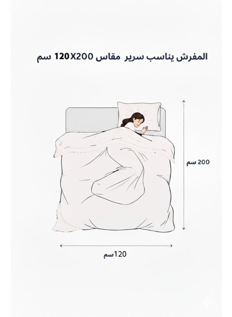 مفرش سرير أطفال 3 قطع قابل للعكس – طقم لحاف مبطن بحشوة متوسطة ناعمة بتصميم عصري مطبوع بخامة ناعمة، مناسب لسرير مقاس 120×200 سم - Image 3