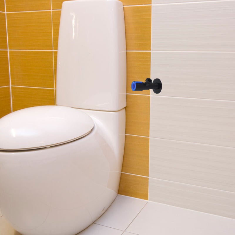 Toilet Stop Valve Bathroom Toilet Angle Valve Stainless Steel Water 3-way Shut Off Valve - Image 4