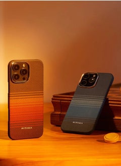 PITAKA Tactile Woven Case Moonrise for iPhone 16 Pro Max  - Image 4