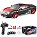 Desdoni Remote Control Car RC Drift Car 24GHz 124 Scale 4WD High Speed RC Cars Vehicle with LED Lights Batteries and Drifting Tires Racing Sport Toy Cars for Adults Boys Girls Kids Gift - Image 3