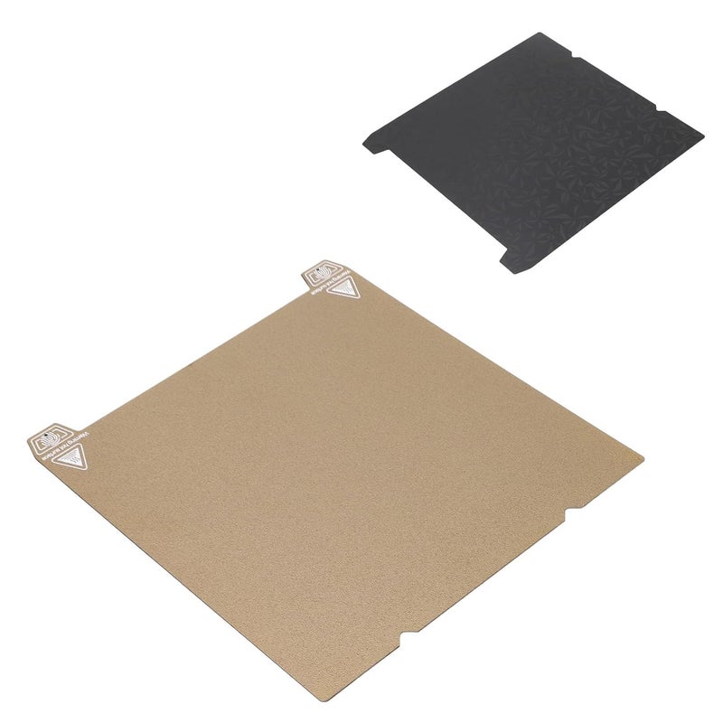 لوح طباعة من الفولاذ المرن من EVGATSAUTO، مغطى بطبقة PEI وPEO، بحجم 235x235 مم، مخصص لأجهزة Ender 5 S1 وEnder 3 V2، مزود بمقابض، ويدعم الطباعة على الجانبين. - Image 3
