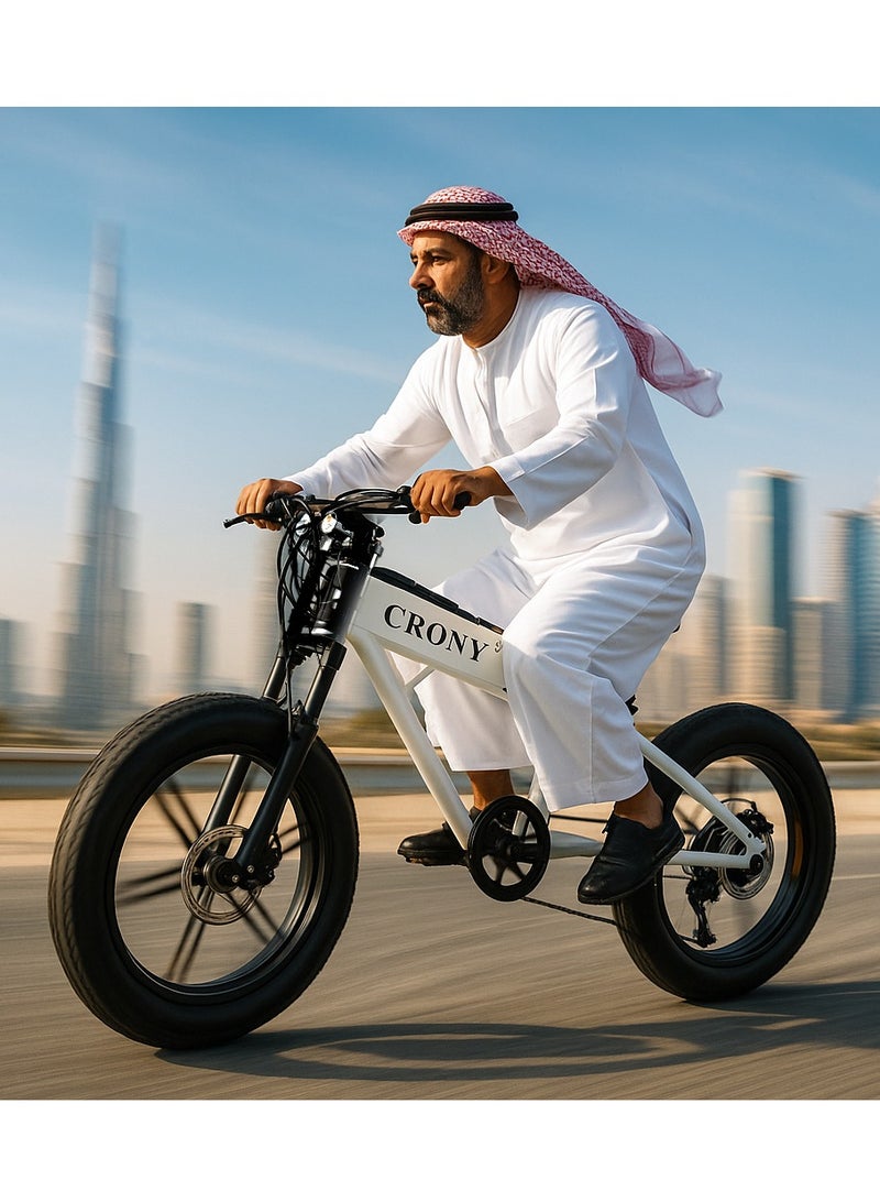 كروني دراجة كهربائية قابلة للطي مقاس 14 بقدرة 350 واط وبطارية قابلة للإزالة 48 فولت 7.5 أمبير، مدى 31 كم، دراجة كهربائية خفيفة محمولة للتنقل، سرعة 15–32 كم/ساعة، وضع المساعدة بالدواسات ووضع القيادة الكهربائية، شوكة أمامية ممتصة للصدمات، مصابيح أمامية وخلفية LED، فرامل قرصية ميكانيكية، دراجة كهربائية مدمجة للمدينة للبالغين. - Image 5