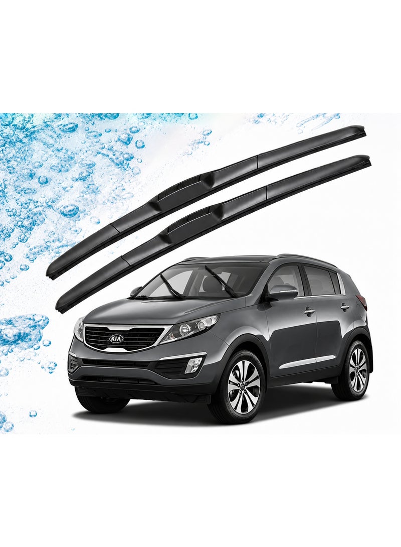 Elshafey front Windshield Wiper Blades for KIA Sportage 2010 - 2015 - Image 1