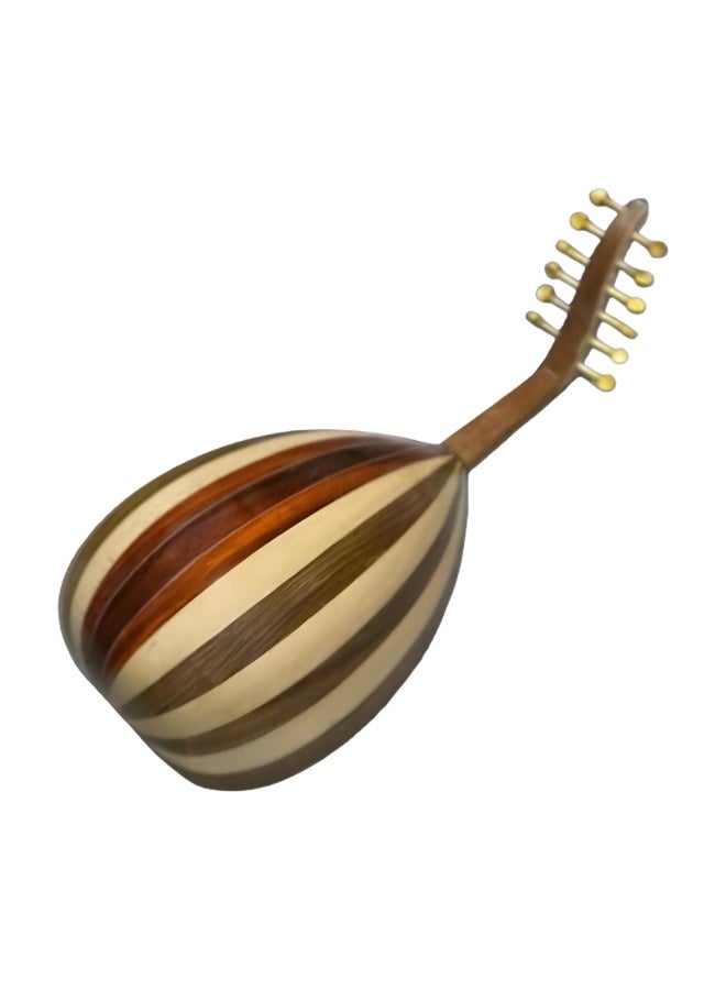 Handmade Classic Egyptian Arabic Oud 9 Strings – Entry Level Study Oud Lute for Students & Beginners Educational Musical Instrument + Soft Case & Pick - Image 3