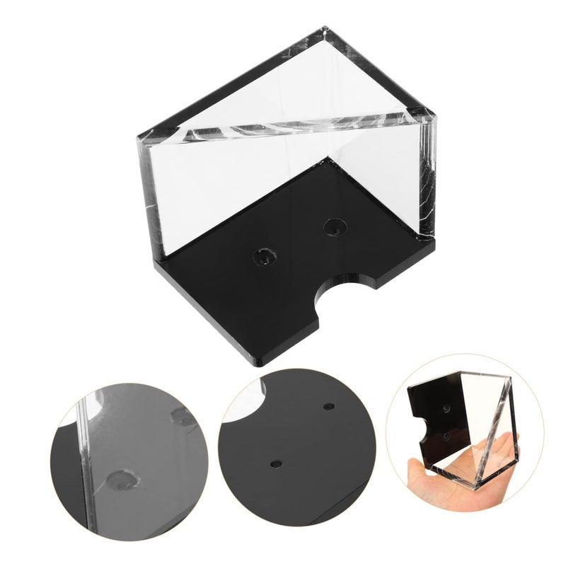 Acrylic Poker Card Holder 4 Pairs Storage Stand Compact Game Organizer - Image 5