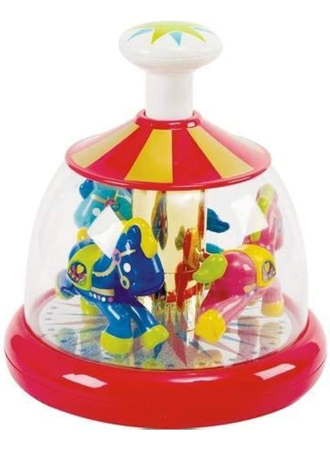 PLAYGO Push N Spin Carousel | Bright Multi-Colour Toy For Toddlers - Image 2