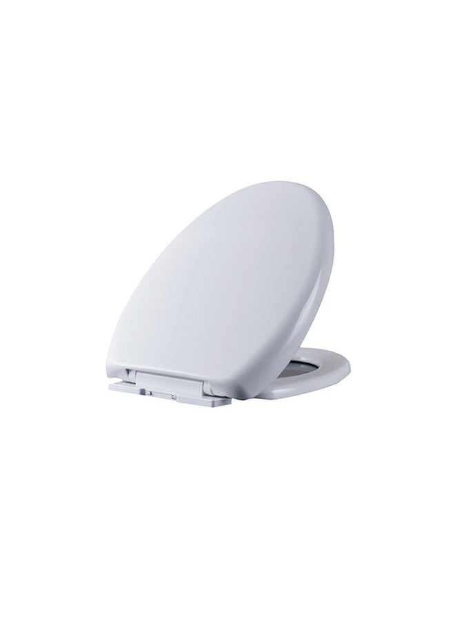 Bold - Toilet Seat With Soft Close Lid With Fixing And Quick Release Hinge White - Image 1