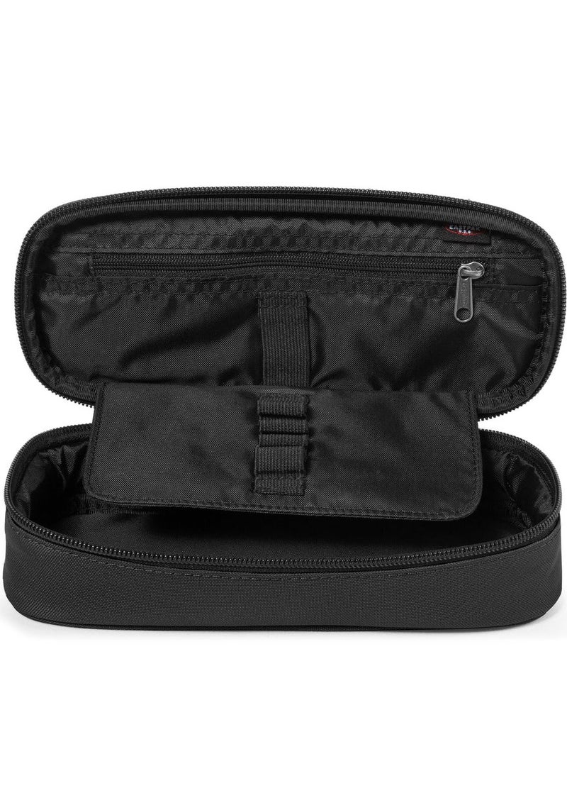 ايستباك حافظة أقلام صلبة بيضاوية فردية - أسود - Image 3