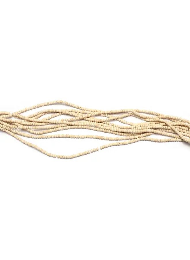 3 4 مم حبات أباكوس خشبية لصنع المجوهرات DIY عروة 14 96 بوصة - Image 4