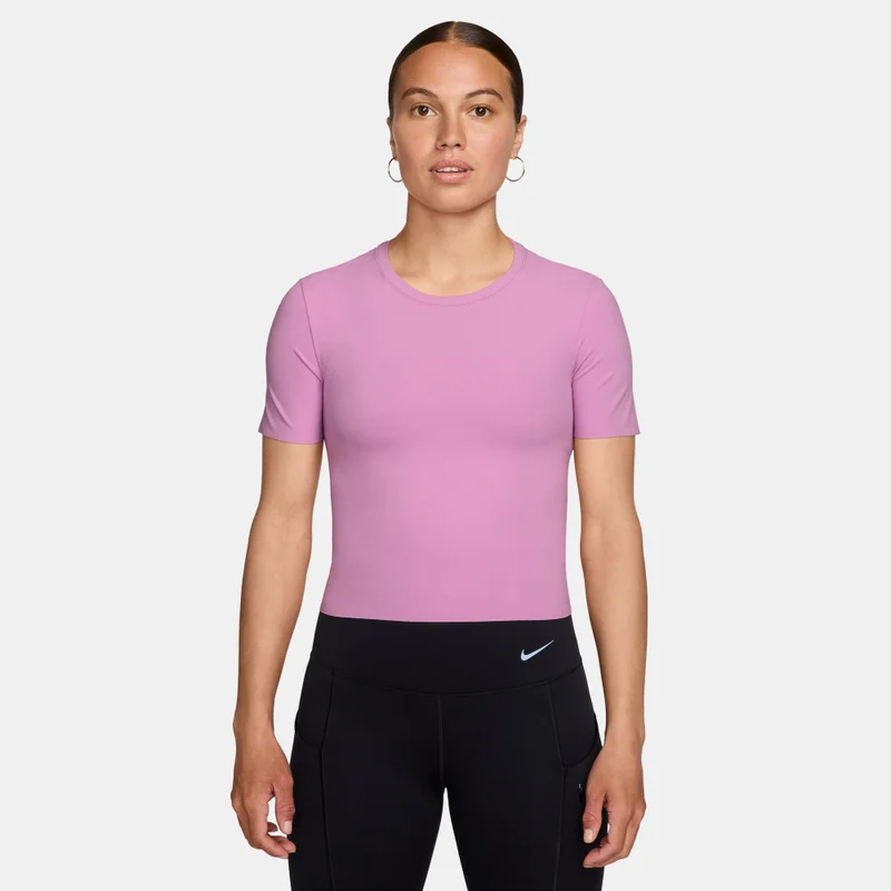 Nike Purple Women's Zenvy Dri-FIT Top for Women | Best Price UAE