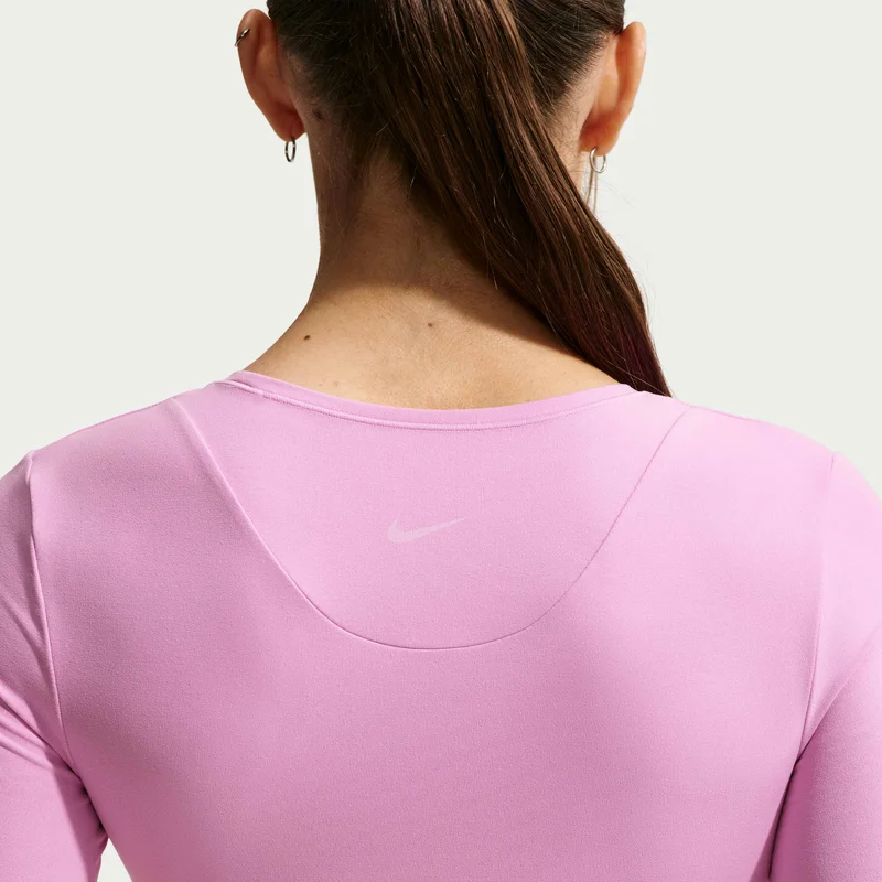 Nike Purple Women's Zenvy Dri-FIT Top for Women | Best Price UAE