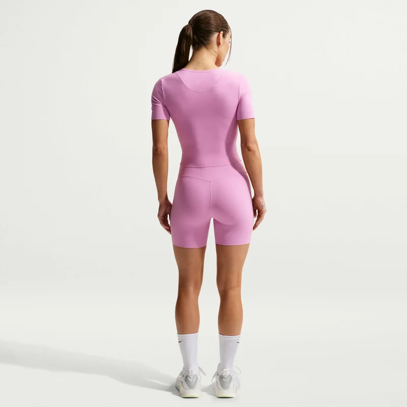 Nike Purple Women's Zenvy Dri-FIT Top for Women | Best Price UAE