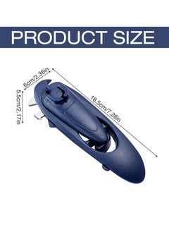 SYOSI Manual Can Openers, 8 in1 Tin Opener for Elderly Weak Hand, Openers for Arthritis Hands, Bottle Opener Jar Can Opener for Smooth Edge Food-Safe Stainless Steel Kitchen Gadget  - Image 3