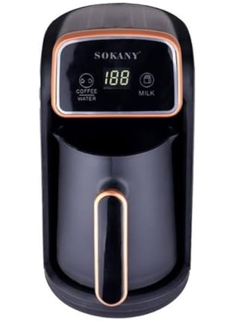 Digital Turkish Coffee Maker, 600W, 600ml Capacity, Designed with Advanced Digital Sensor - SK-04015