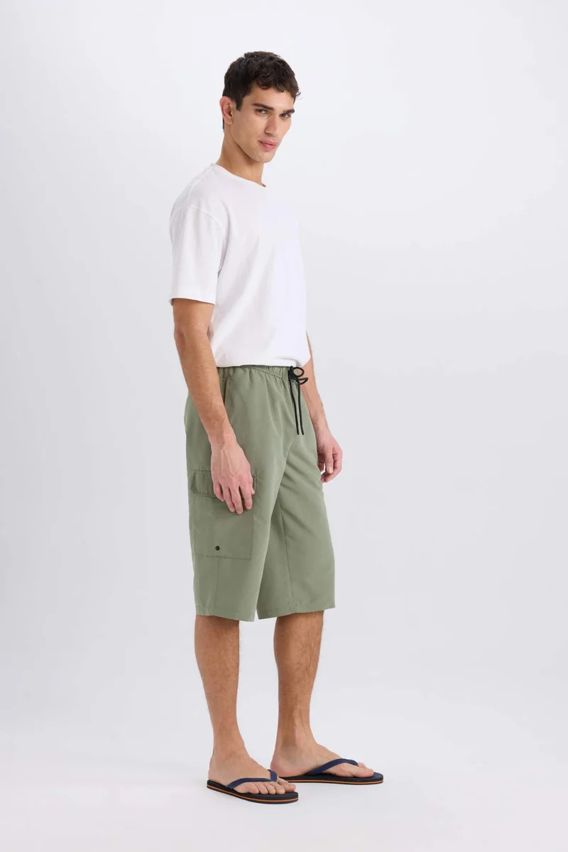 DeFacto Long Fit Swim Shorts