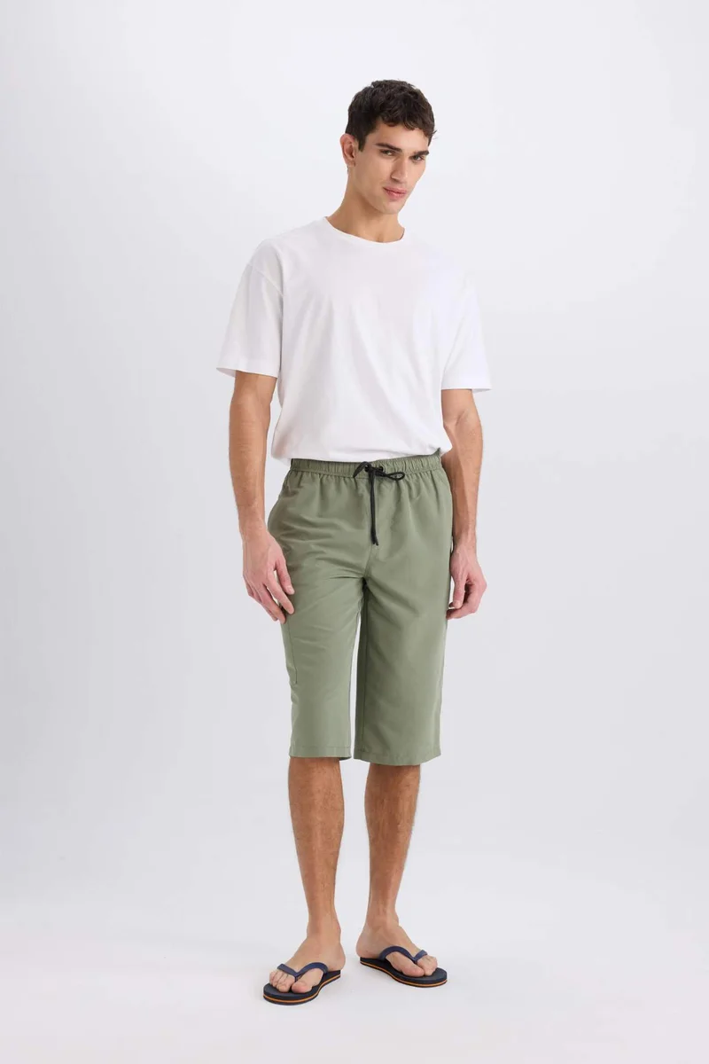Defacto  Long Fit Swim Shorts for Men | Best Price UAE