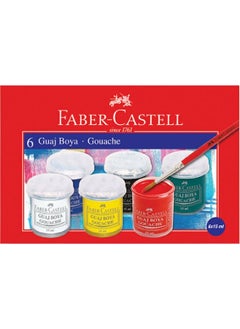 Faber Castell 6 Colors Gouache Paint 5170 160400
