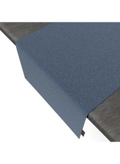ART MOOD Blue Linen Runner  - Image 2