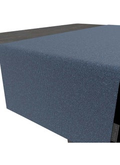 ART MOOD Blue Linen Runner  - Image 3