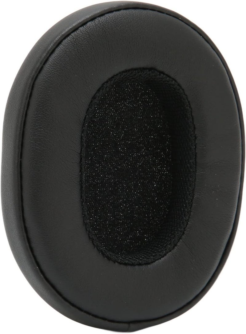 Denash وسادات أذن بديلة لسماعات Skullcandy Crusher 3.0 اللاسلكية / Hesh3، غطاء أكواب الأذن من الإسفنج الجلدي البروتيني، قطع إصلاح، وسادات سماعة الرأس (أسود) - Image 4