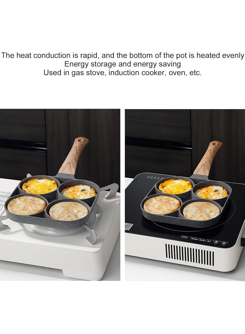 مقالي قلي غير لاصقة، مصنوعة من مادة متينة، مقلاة فطائر الإفطار للطباخ الحثي لموقد الغاز للموقد الكهربائي لموقد السيراميك - Image 2