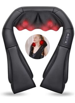 Generic Neck Massager with Heat, Shiatsu Massager for Neck, Back, Shoulder, Foot and Leg, Deep Tissue 3D Kneading Helps to Relax Muscles at Home and Car, Comfort Gifts for Women and Men  - Image 1