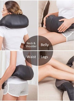 Generic Neck Massager with Heat, Shiatsu Massager for Neck, Back, Shoulder, Foot and Leg, Deep Tissue 3D Kneading Helps to Relax Muscles at Home and Car, Comfort Gifts for Women and Men  - Image 5