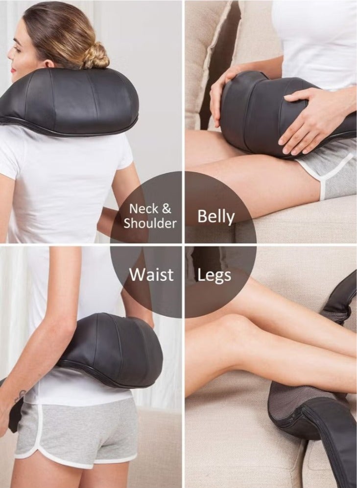 Neck Massager with Heat, Shiatsu Massager for Neck, Back, Shoulder, Foot and Leg, Deep Tissue 3D Kneading Helps to Relax Muscles at Home and Car, Comfort Gifts for Women and Men - Image 5