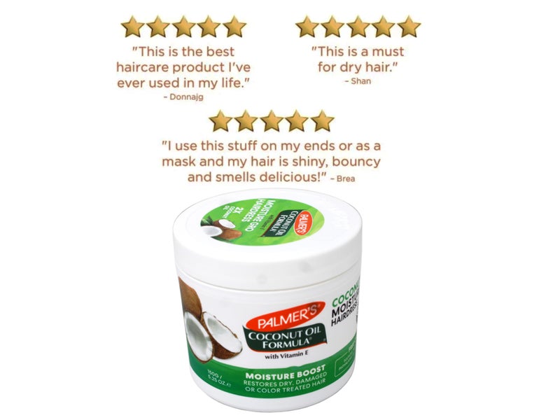 Palmer's Coconut Oil Moisture Gro Hairdress Jar 5.25 Ounce (155ml) - Image 4