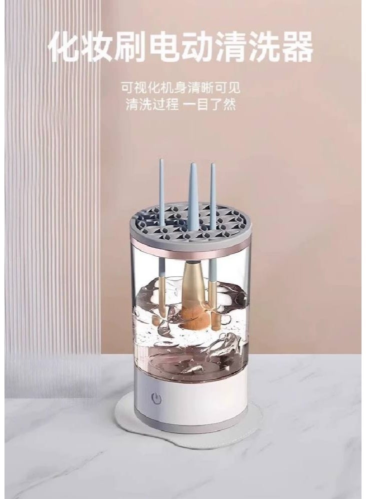 Electric Makeup Brush Cleaner – Automatic Cosmetic Brush Cleaner & Dryer for All Brush Sizes - Image 2