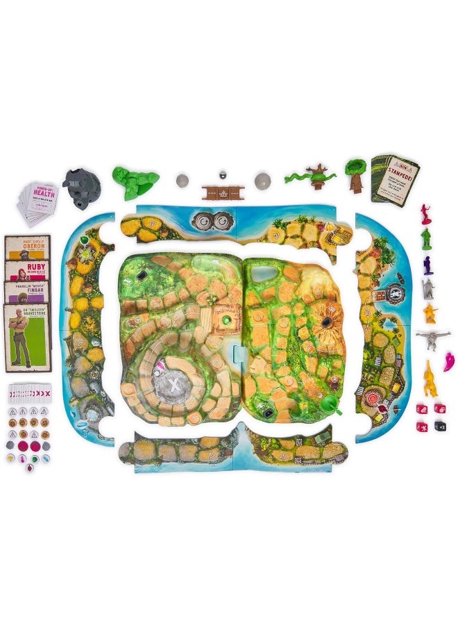 SPIN MASTER Spin Master Games Jumanji Stampede Cooperative Board Game  - Image 2