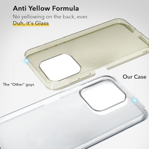 Jkobi Lifetime Anti-Yellow Clear Back Cover Case for Oppo A3X (4G/5G) | Oppo A3 5G (Sleek Hard Crystal | Shockproof and Camera Protection) - Image 2