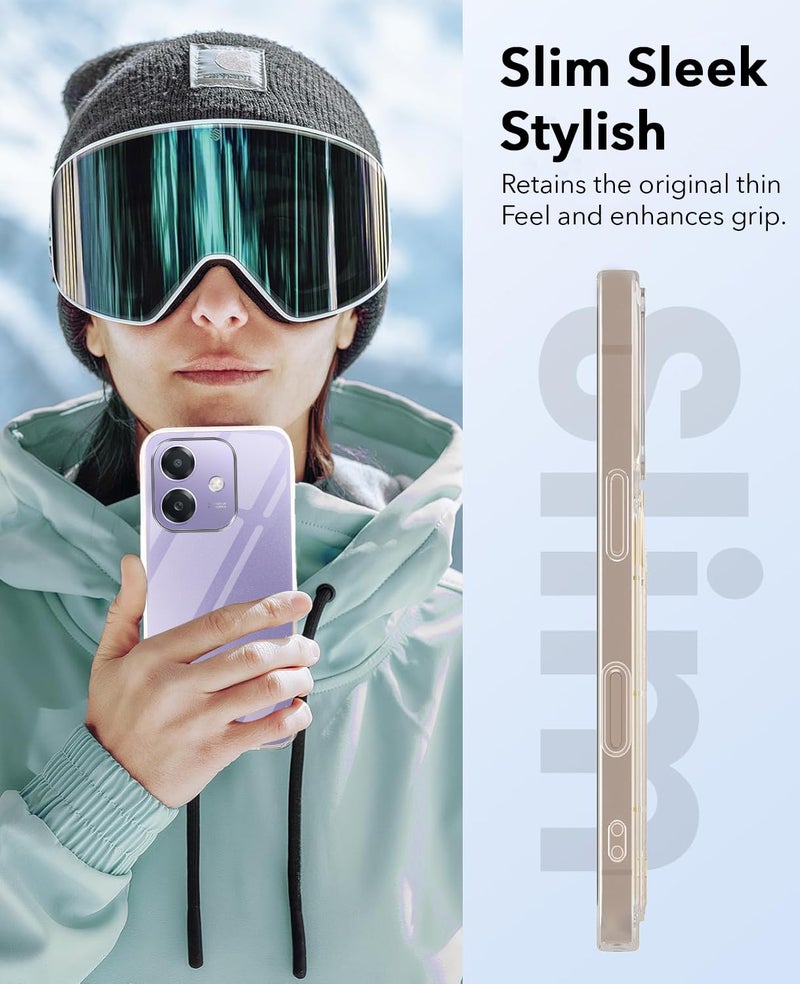 Jkobi Lifetime Anti-Yellow Clear Back Cover Case for Oppo A3X (4G/5G) | Oppo A3 5G (Sleek Hard Crystal | Shockproof and Camera Protection) - Image 3