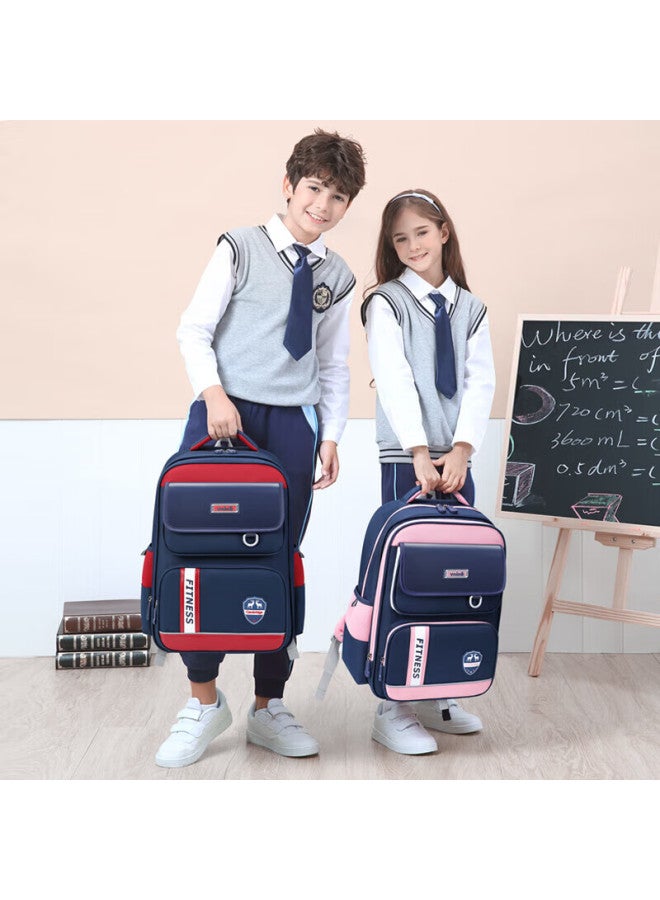 Ninth Castle Primary School Backpack For Students, Spine Protection, Reduce Burden, Healthy Antibacterial Children's Backpack For Boys And Girls In Grades 1-3-6 - Image 3