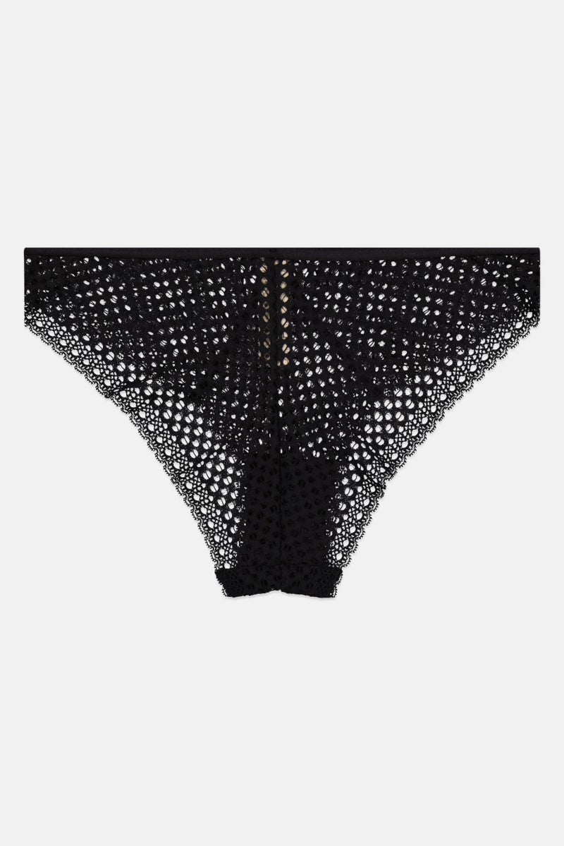 Dorina Women Textured Pull On Panties, Black  - Image 2