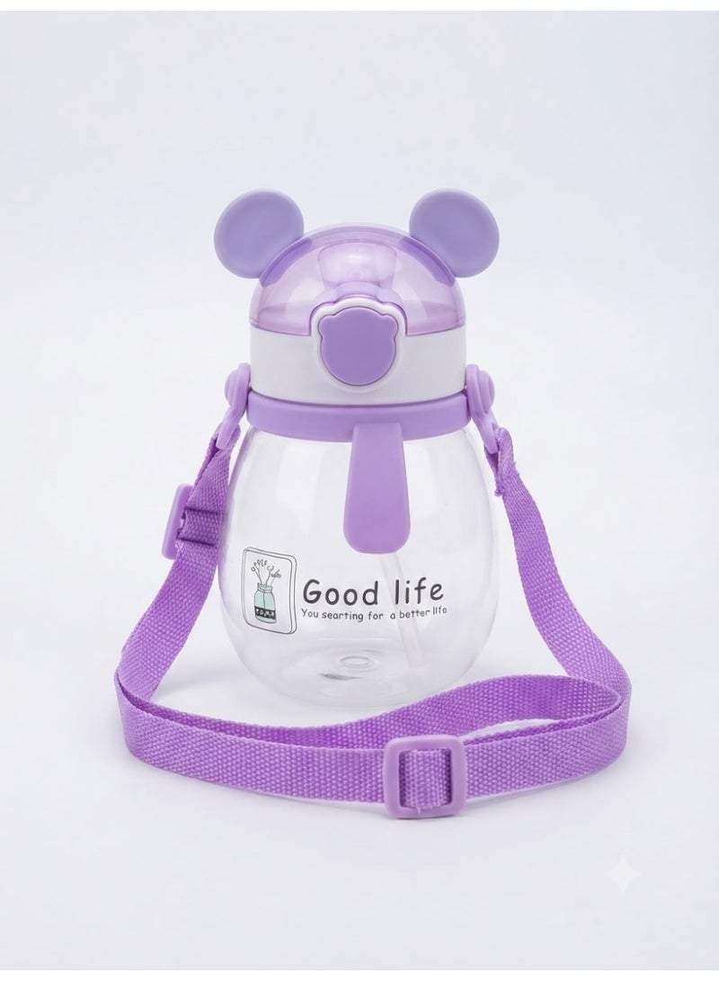 water bottle, cute and innovative outdoor drinking cup for children, cartoon design - Image 2