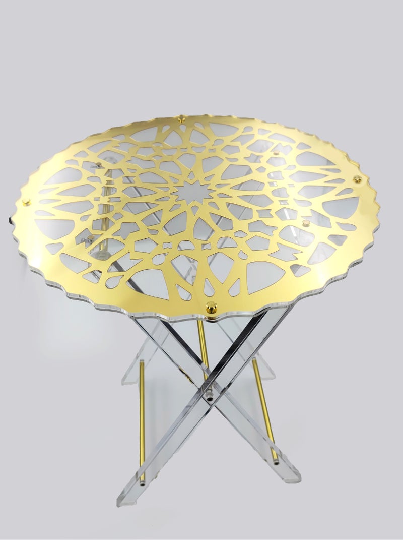دلس دي إل أس طاولة أرابيسك أكريليك قابلة للطي - Image 2