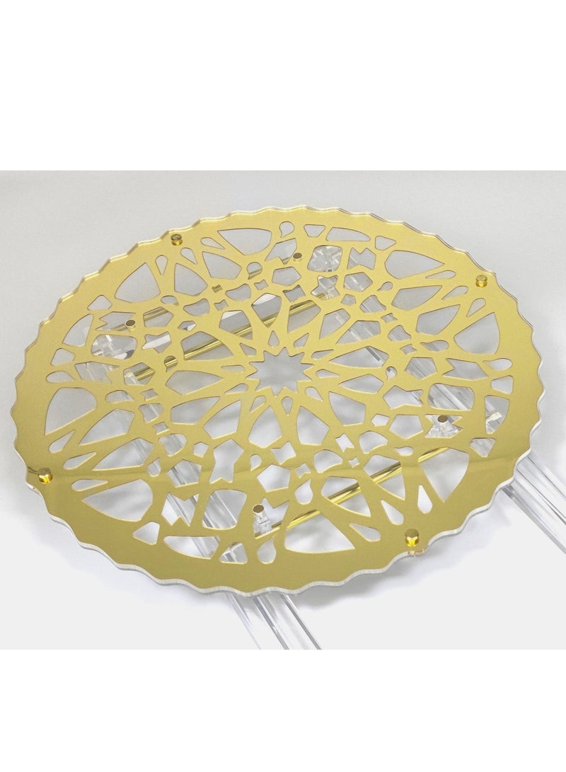 دلس دي إل أس طاولة أرابيسك أكريليك قابلة للطي - Image 1