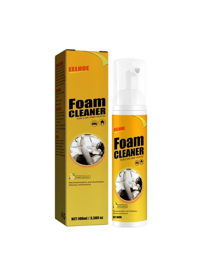EELHOE Easy to Use Foam Cleaner Spray That Revives Car Interiors and Home Surfaces by Removing Stains Odors and Dirt Leaving a Clean Fresh and Like New Appearance With Minimal Effort - Image 1