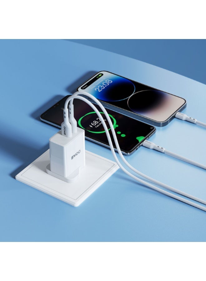 BWOO 36W Dual Port USB Fast Charger Adapter for UK - Image 4