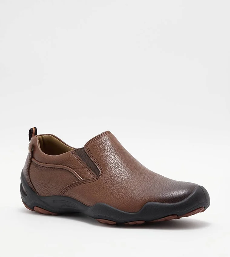 Hush Puppies  HP - HUSH PUPPIES MENS FOOTWEAR SHOES BROWN 8 for Men | Best Price UAE