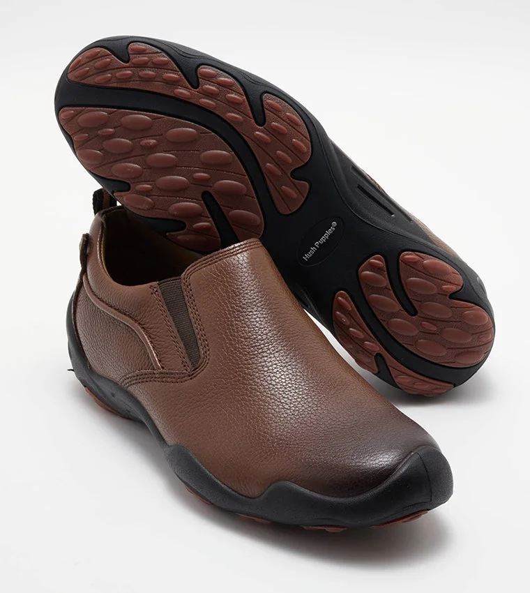 Hush Puppies  HP - HUSH PUPPIES MENS FOOTWEAR SHOES BROWN 8 for Men | Best Price UAE