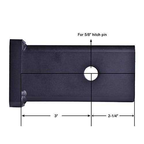 Towever 84028 Towever Trailer Hitch Adapter for Class V Duty Hitch Reducer 2.5 to 2 inches Sleeve - Image 2