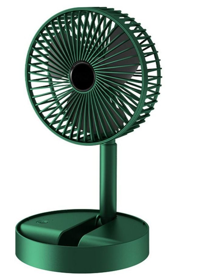 DubaiGallery Adjustable Mini Fan Kipas Small Cooling Handy Desk Home Office Table Battery USB Rechargeable Portable  - Image 3