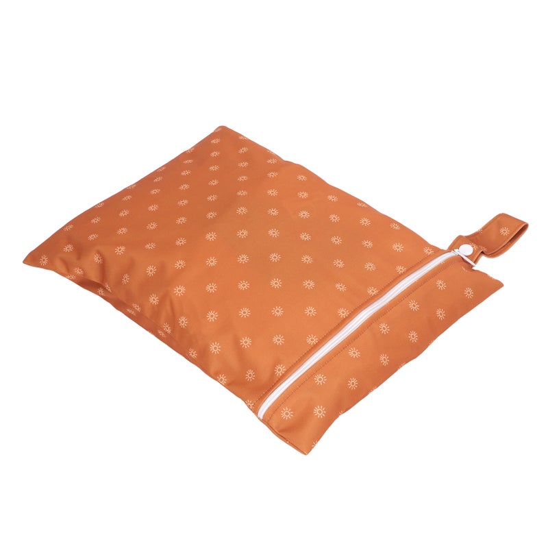 Baby Diapers Wet Dry Bags Waterproof Zippered Button Diapers Organizer Wet Bag Multifunctional Daycare Organizer XY001 EF441 - Image 3