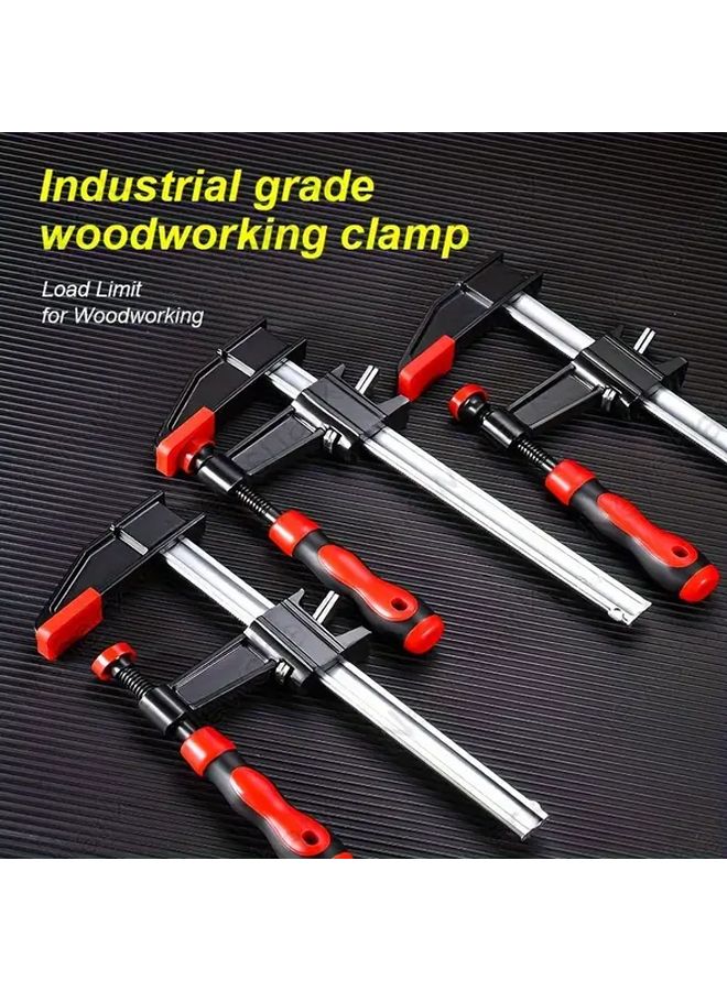 2pcs 10 Inch Steel Bar Clamp Quick Adjust Woodworking Clamp 500 Lbs Load - Image 5