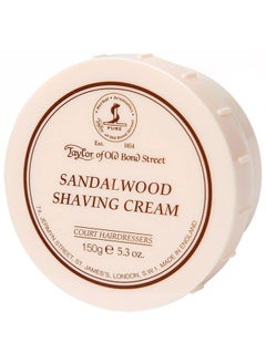 Taylor of Old Bond Street Sandalwood Shaving Cream Bowl, 5.3-Ounce  - Image 1