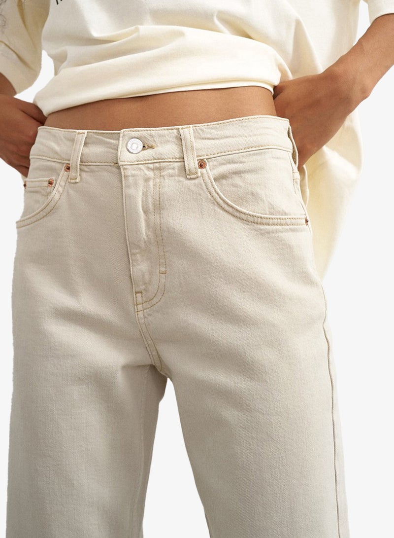 TOPSHOP Mid Rise Denim Jeans - Image 3