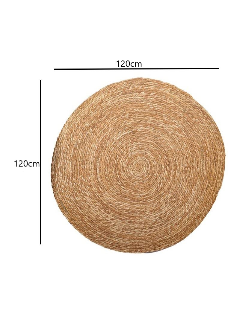 لينجوي سجادة جوت منسوجة يدويًا، سجادة أرضية بوهو مضفرة طبيعية، سجادة ريفية - Image 3